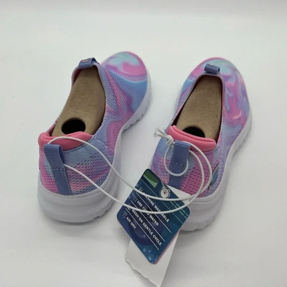 SKETCHERS Sport Air-Cooled Memory Foam Stretch Fit Slip Ons Girls - Picture 3 of 6